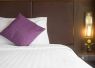 White pillow soft hotel bedding